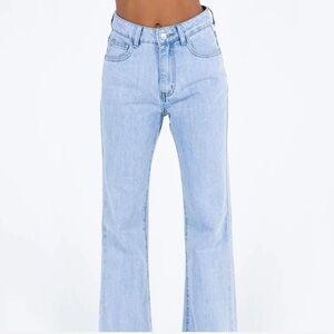 BNWT Princess Polly Zelkova Flared Jeans Mid Wash